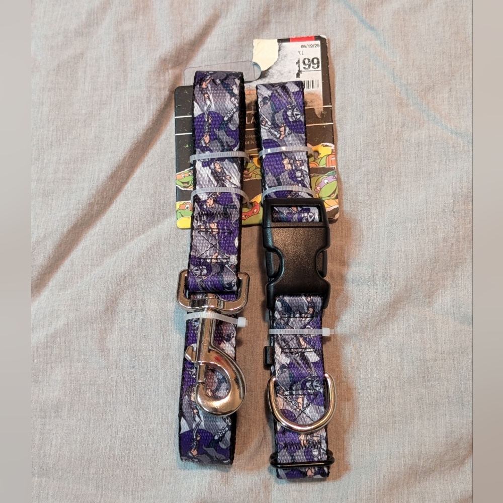Buckle Down Teenage Mutant Ninja Turtles Leash And Large Dog Collar